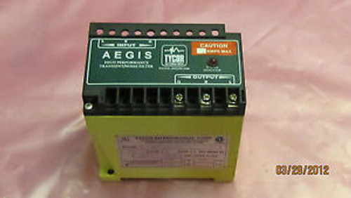 TYCOR AEGIS TRANSIENT VOLTAGE SURGE SUPPRESSOR AGS-120-3-X AGS 120 3 X AGS1203X