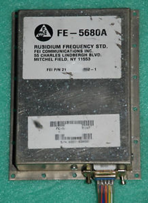 FE-5680 Rubidium Atomic Frequency Standard 10MHz 1PPs