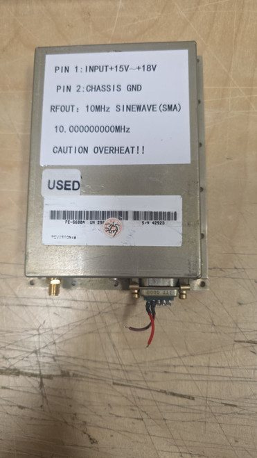 Fe-5680A Rubidium Atomic Frequency Standard 10Mhz  Sma Output