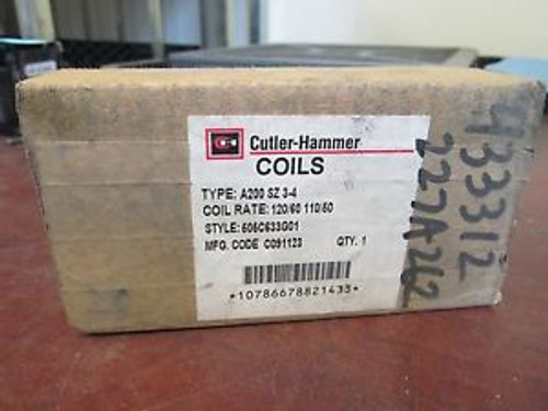 Cutler-Hammer Coil 505C633G01 120/110V 60/50Hz Size 3-4 A200 New Surplus