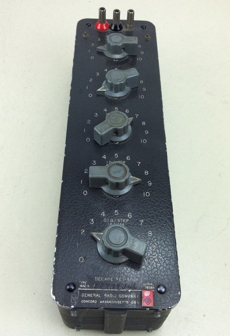 Genrad General Radio Decade Resistor Model 1432-N