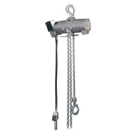 HARRINGTON Air Chain Hoist,pull Cord,2000 Lb.,15 Ft - TCW1000C2-15