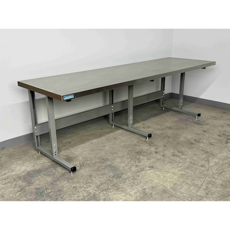 STACKBIN Bolted Workbenches,96"w,adj. H,1000lb - S9630-2011-GN