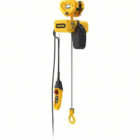 HARRINGTON Electric Chain Hoist,250 Lb Cap. - EMP001S-15