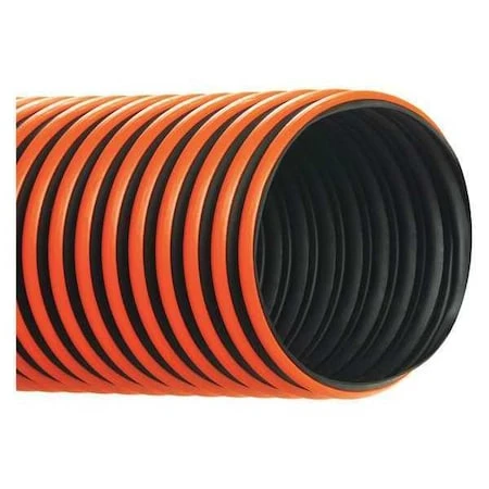 HI-TECH DURAVENT Ducting Hose,black Orange,25 Ft L - 2002-0600-1725