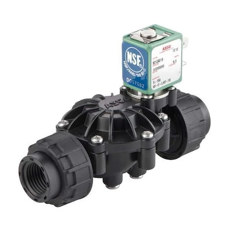 ASCO Solenoid Valve, 2-way, 2-position, Normally Open, 3/4 in Pipe Size, 24v Dc, Pilot Operated, Epdm - 8212A038S0100F1