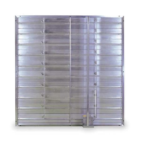 DAYTON Mtrzd Damper,for Fan Dia. 60",24-240v - 3C189
