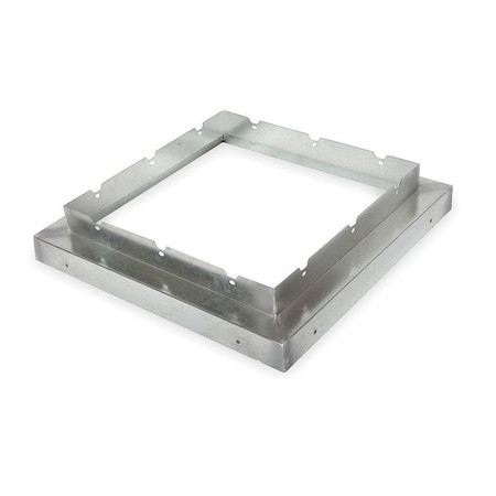 DAYTON Roof Curb Adapter,curb Side Sq O D 26 in - 3AZK9