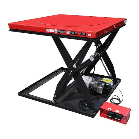 DAYTON Scissor Lift Table,1 1/2 Hp,8 5/8 in H - 913MZ1
