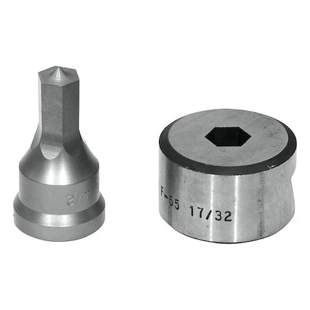 EDWARDS Hex Punch & Die Set - ED9-PDH1/2