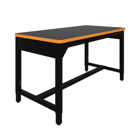 DIVERSIFIED SPACES Fab Lab Workbench,top 96"x30" Charcoal/c - AMS9630LCTB