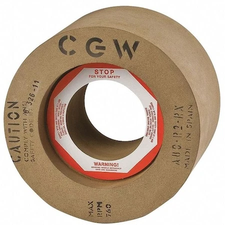 CGW ABRASIVES Grinding Whl,14x8x5,t7,a80-r2-rx - 35362