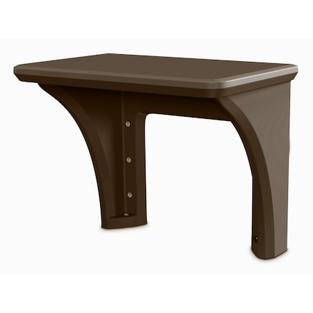 CORTECH Endurance Wall Mounted Desk 2.0, Brown - 7605BN