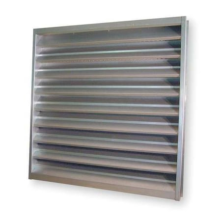 DAYTON Louver,wall Opening 36x36in,galvannealed - 4FZG8