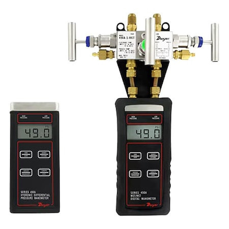 DWYER INSTRUMENTS Manometer - 490A-5-NIST
