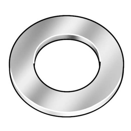 N/A Flat Washer, for Screw Size 1/2" ,steel Zinc Plated Finish, 1300 Pk - FWUIS0500USA-1300P
