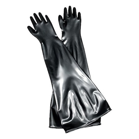 HONEYWELL Glove Box Gloves, Neoprene, 32 in L, 1 Pr - 5N3032/9Q