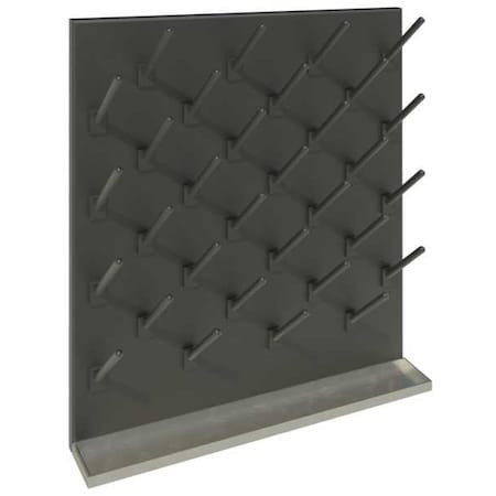 INSTOCK Pegboard,wall Mounting,39 Number of Pegs - GRPB-PR2430