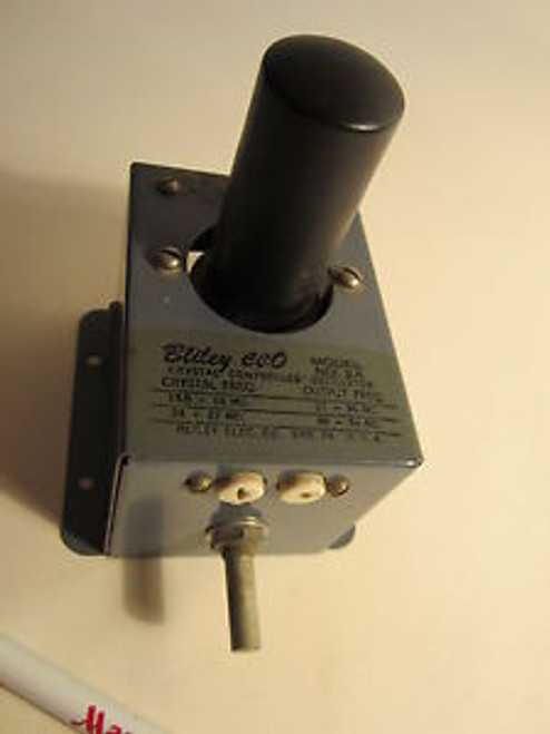 VINTAGE BLILEY CCO 2A CRYSTAL FREQUENCY OSCILLATOR used on military tube radio