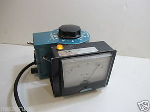 Staco Variable Auto Transformer 10 Apms with Volt Meter Gauge 120 volt In 0-140