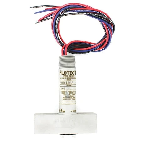 DWYER INSTRUMENTS Liquid Flow Switch,dpdt,125/250vac - V6EPS-S-D-LF