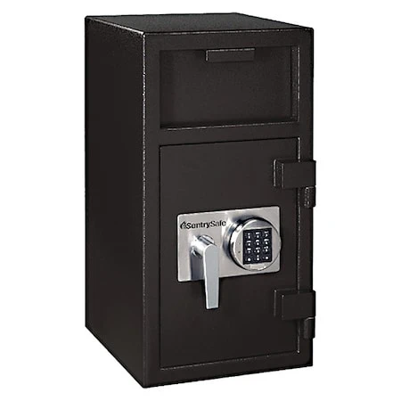SENTRY SAFE Depository Safe with Programmable Electronic W/time Delay 121 Lb, 1.57 Cu Ft, Solid Steel - DH-134E