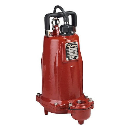 LIBERTY PUMPS Effluentpump,25ft,5.7a,2hp,440to480vac - FL204M-2