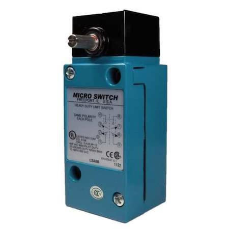 HONEYWELL Limit Switch - Heavy Duty, Rotary Head, 2nc/2no, Zinc Die Cast, Nema/ip67 - LSYAB2B
