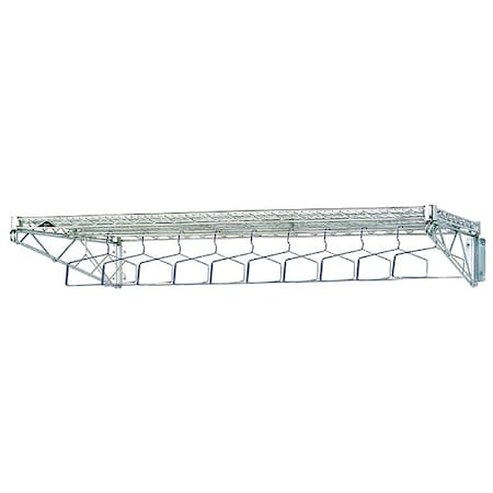 INSTOCK Garment Rack,stainless Steel,48" W,24" D - GRGRW2448S