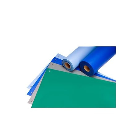 STATICIDE Dissipative Table Mat,gray,rubber,l 40ft - 8385DGYR3640