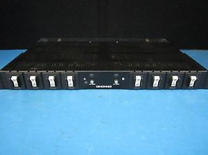 Hendry 0B1-007R + 03 Dual Alarm Rackmount Circuit Breaker Panel