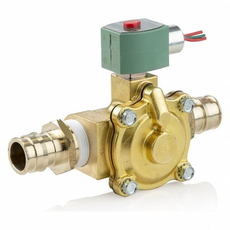 ASCO Solenoid Valve, 2-way, 2-position, Normally Closed, 3/4 in Pipe Size, 110v Ac, 120v Ac, High Flow - K210G009LFXX 120/60,110/50