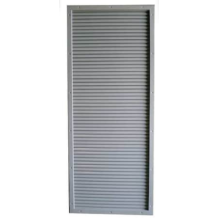 CECO Door Louver Kits,12 in H,12 in W - LV-FL-G 12 x 12