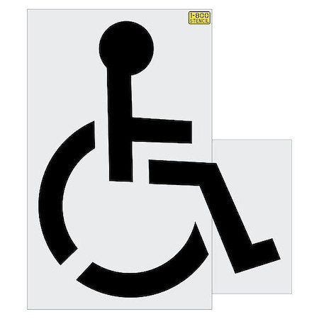 RAE Individualstencil,symbol,ldpe,2pcs - 5300-072