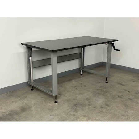 STACKBIN Workbench,mobile,tubular,frame - PH7236-4000-BG