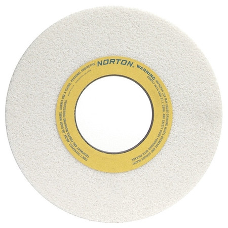 NORTON ABRASIVES Grinding Wheel, T1, 14x1-1/2x5, Ao, 46g, Wht - 66253364240