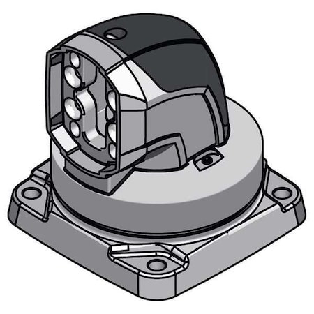 RITTAL Surface Mounting Coupling, Noval Accessory, Plastic - 6206700