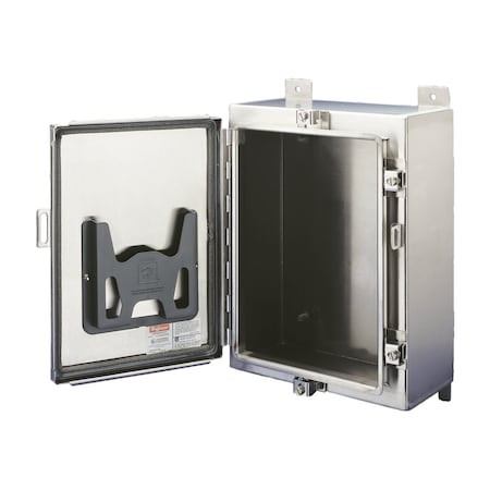 NVENT HOFFMAN Continuous Hinge with Clamps,emc,type - A242408LPEMCSS