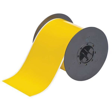 BRADY Low-halide Pipe Tape,yellow,100 Ft. L, B30c-4000-569-yl
