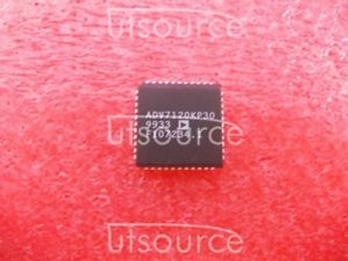 50PCS ADV7120KP30  Encapsulation:PLCC44CMOS 80 MHz Triple 8-Bit Video DAC