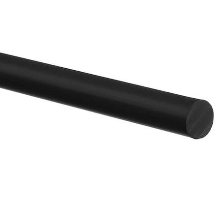 N/A Pu Rubber Rod,2 1/2 in X 24 In,95a,amber - BULK-RR-P95-126
