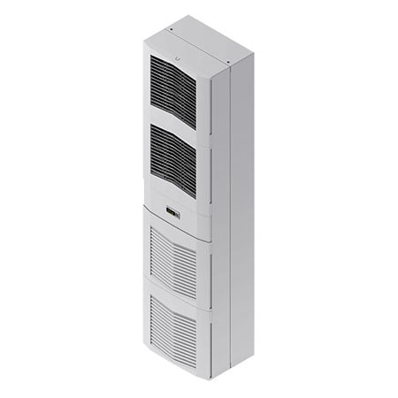 NVENT HOFFMAN Spectracool Slim Fit Indoor Air Conditioner, 37.40x15.70x10.20, Lt Gra - S101016G060