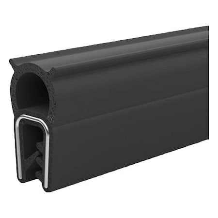 JW WINCO Edge Trim Seal,20 M. L,bottom,black - 2180-NBR-20.5-A-20