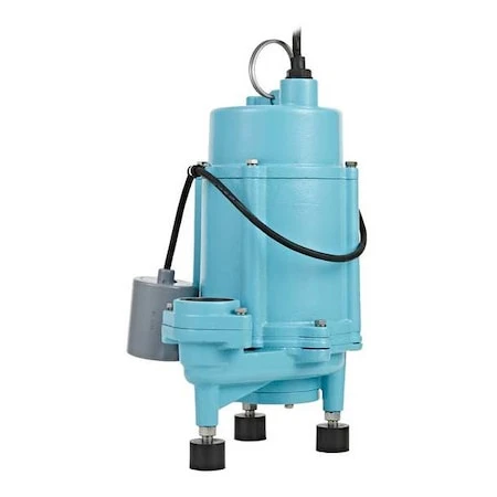 LITTLE GIANT PUMP Grinder Pumps, 20 Ft, Single, 230v Ac - 509813