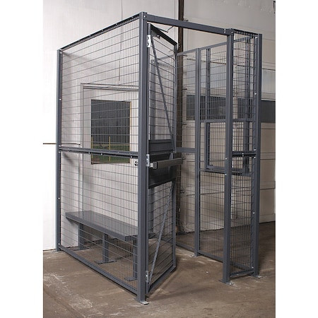 WIRECRAFTERS Driver Cage,3 Sided,6 Ft.x 8 Ft.x 8 Ft. - MT3-68HD