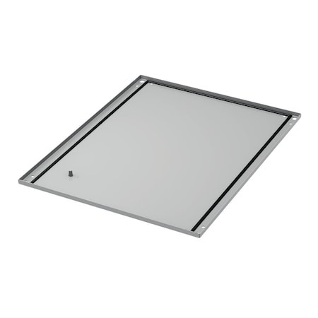 NVENT HOFFMAN Proline G2 Solid Base 0mm, Fits 1200x600mm, Lt Gray, Steel - P2B0126