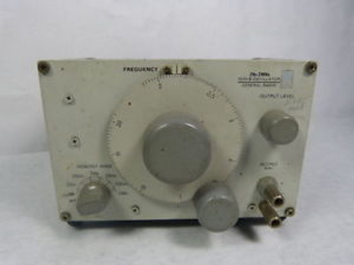 General Radio 1310-B Oscillator 2Hz-2mHz 105-125V 50/60c  USED