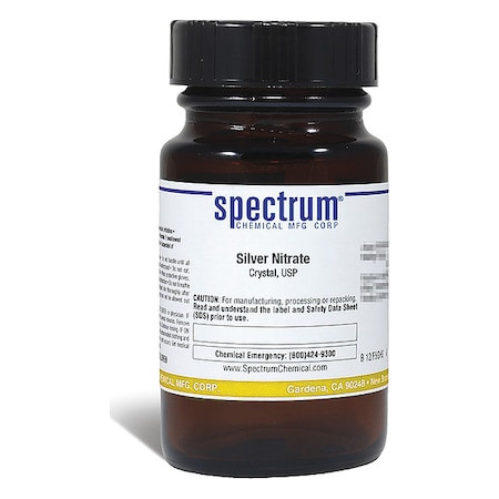 SPECTRUM Silver Nitrate,crystal,usp,100g - SI115-100GM