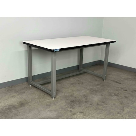 STACKBIN Bolted Workbenches,60"w,adj. H,1000lb - E6030-T-1005-BL