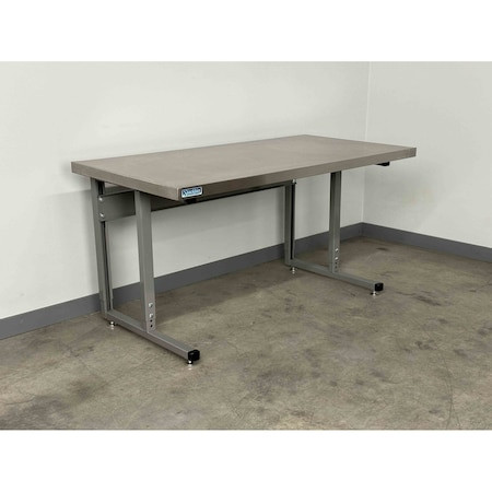 STACKBIN Bolted Workbenches,72"w,adj. H,1000lb - S7230-2011-VB